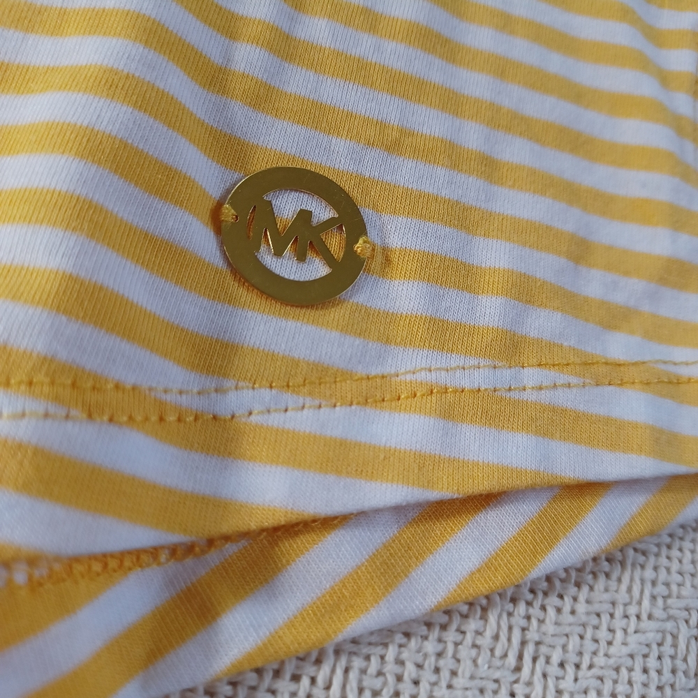 michael kors ♡ striped sleeveless top - Picture 6 of 7